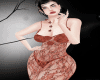 MxU-Wine lace dress