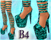 *B4* GreenFeathersBoots