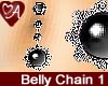 Black Pearl Belly Chain1