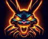 *K* Evil Bunny Orange BG