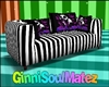 Purple Panda Cuddle Sofa