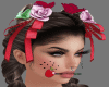 FLOWERY HAIR ORNAMENT