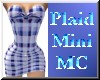 [MC] Blu-Pnk Plaid Mini