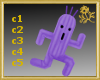 Cactus Toy Purple