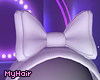 cute headband white