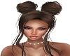 Brown Buns Hair