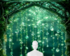 Green forest bg