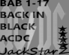 ACDC * BACK IN BLACK *