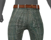 Fall Green Pants +Belt