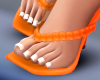 KZ! Orange Sandals