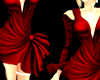 *T* Red Ruffle Dress