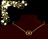 RC RED STONE GOLD NECKLA