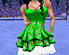 !Ornament Dress-Green