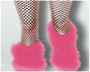 PINK FUR BOOTS