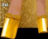[Ts]Fantasy gold heels
