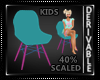 40% Scaled Kids Chair