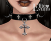 E. Goth Dark Choker