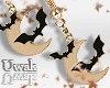 Tan Halloween Earring