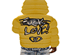 *F Love* Puffer (Yellow)