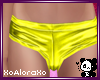 (A) Yellow Bikini Shorts