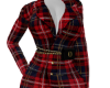 Red Plaid Blazer