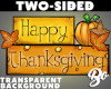 *BO 2-SIDED THANKSGIVING