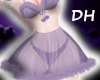🎀purple night gown