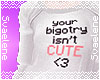 Hate isn't cute! Andro