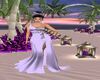 Elegant Lavender Gown