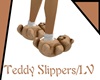 Lv/ F Teddy Slippers
