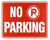 No Parking Poster