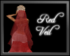 Red Wedding Veil