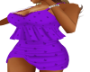 Purple Strap Dress