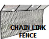 NEW CHAIN LINK FENCE