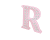 Baby Pink Letter R