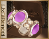 {liz} Purple Bracelets