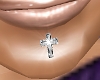 Cross Chin Piercing