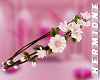 pink blossom headband