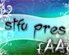 {AA} STFU PRES Headsign