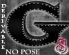 PVC Letter G No Pose