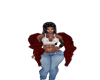 Ziva Red Blk Fur
