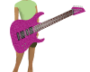 pink guitar hoh
