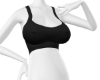 Black Crop Tank Top