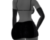 TV Black Velvet Dress