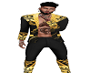 Golden dragon suit