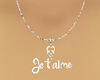 Necklace Je t'aime sarah