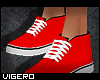 RxG| Vans Shoes Red