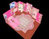 !PINK PRINCESS BED ROOM
