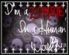A~ Zombie Girl Sticker W