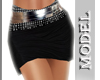 [M]Black Mini Skirts